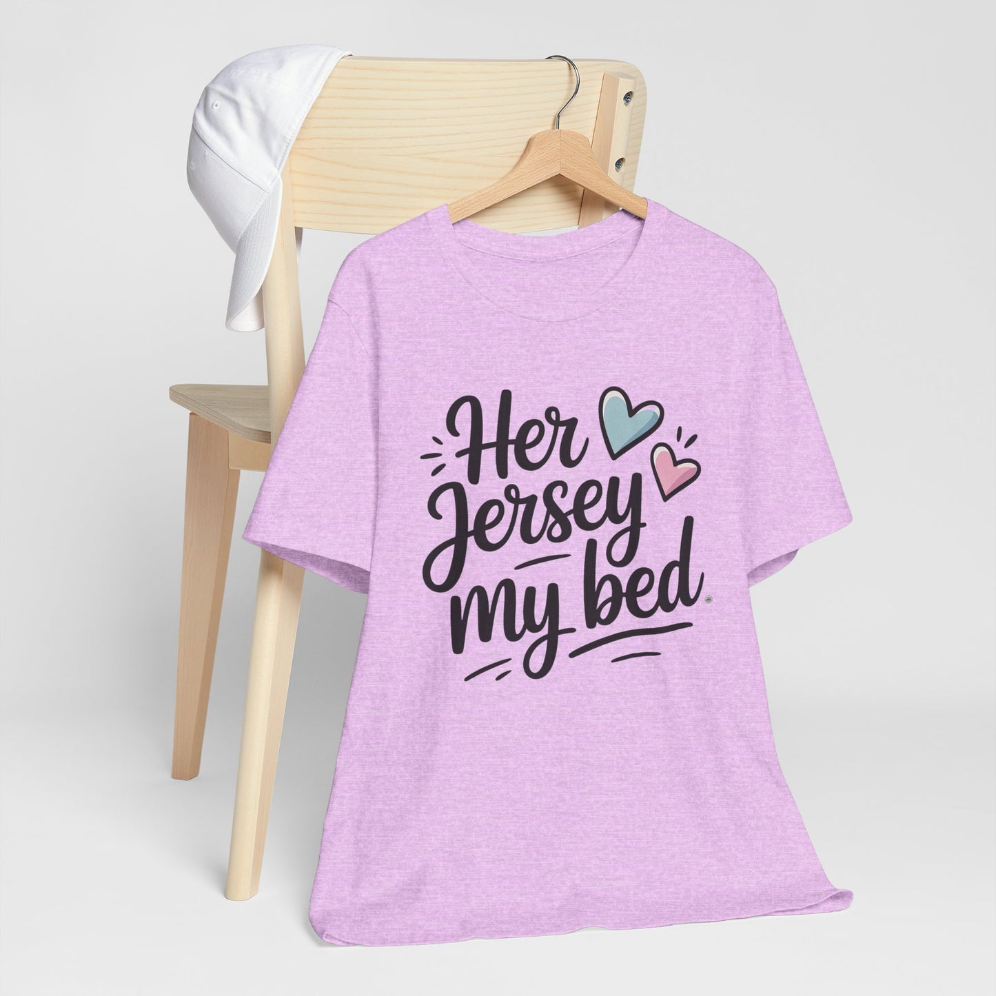 Her Jersey My Bed Tee