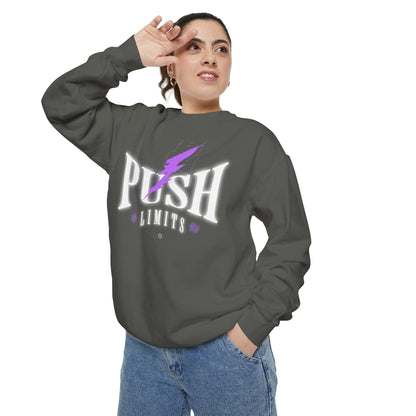 Push Limits Motivational Heavyweight Sweatshirt