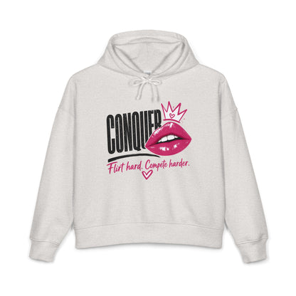 Conquer Flirt Hard Mid-Length Hoodie