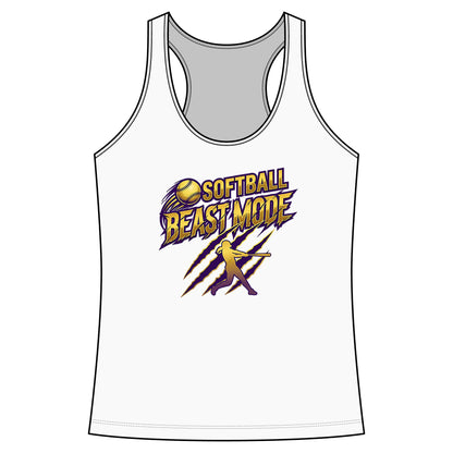 Softball Beast Mode Women’s Performance Tank