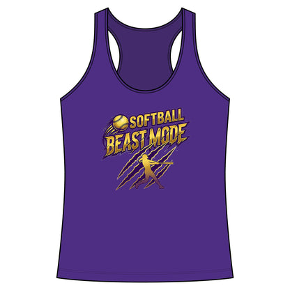 Softball Beast Mode Women’s Performance Tank