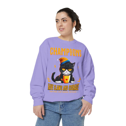 Clawed Champions Sweatshirt - Stay Fierce, Focused, and Fueled