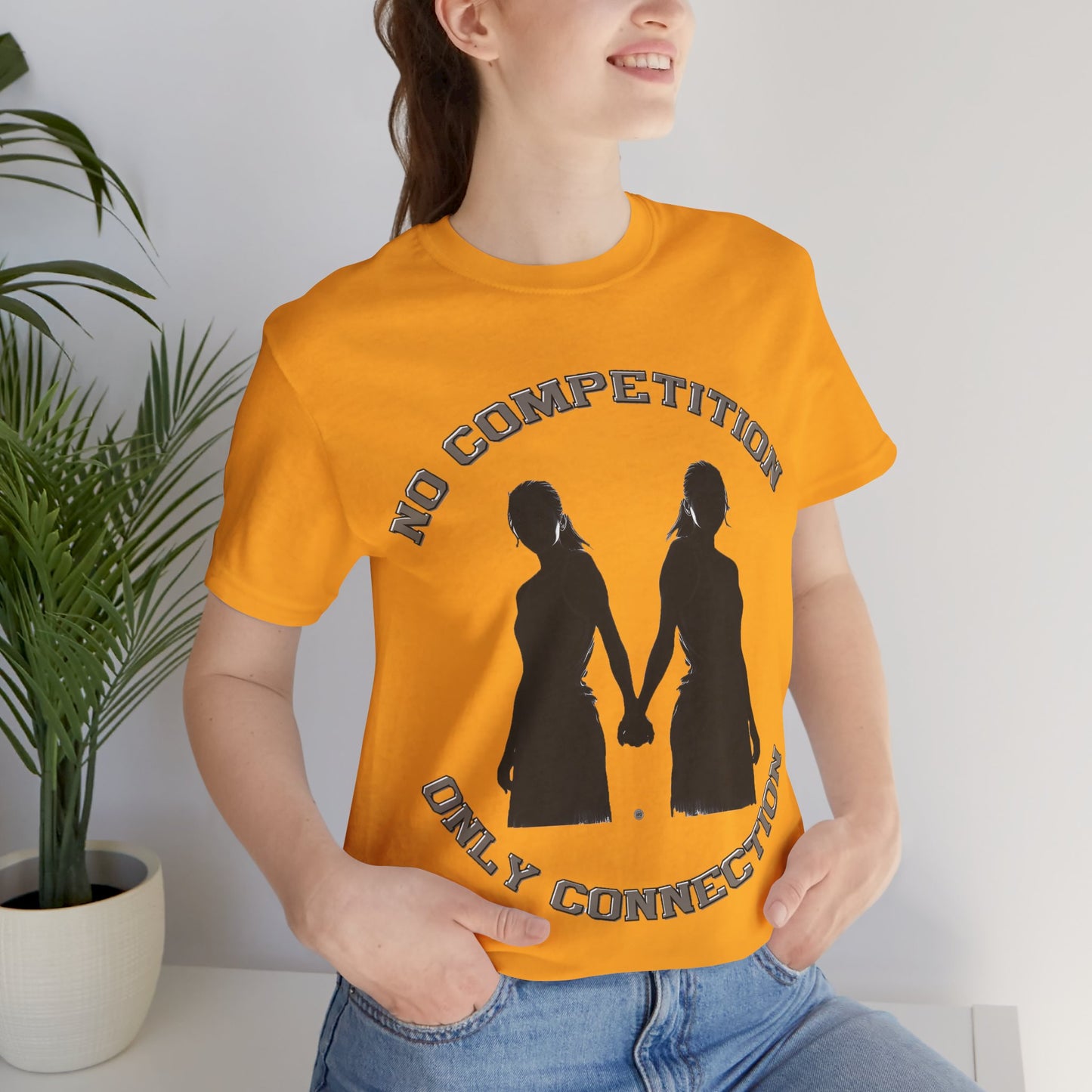 No Competition Only Connection Topography Unisex Tee