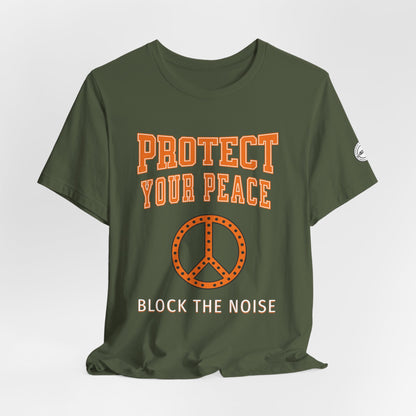Protect Your Peace Block the Noise Graphic Tee