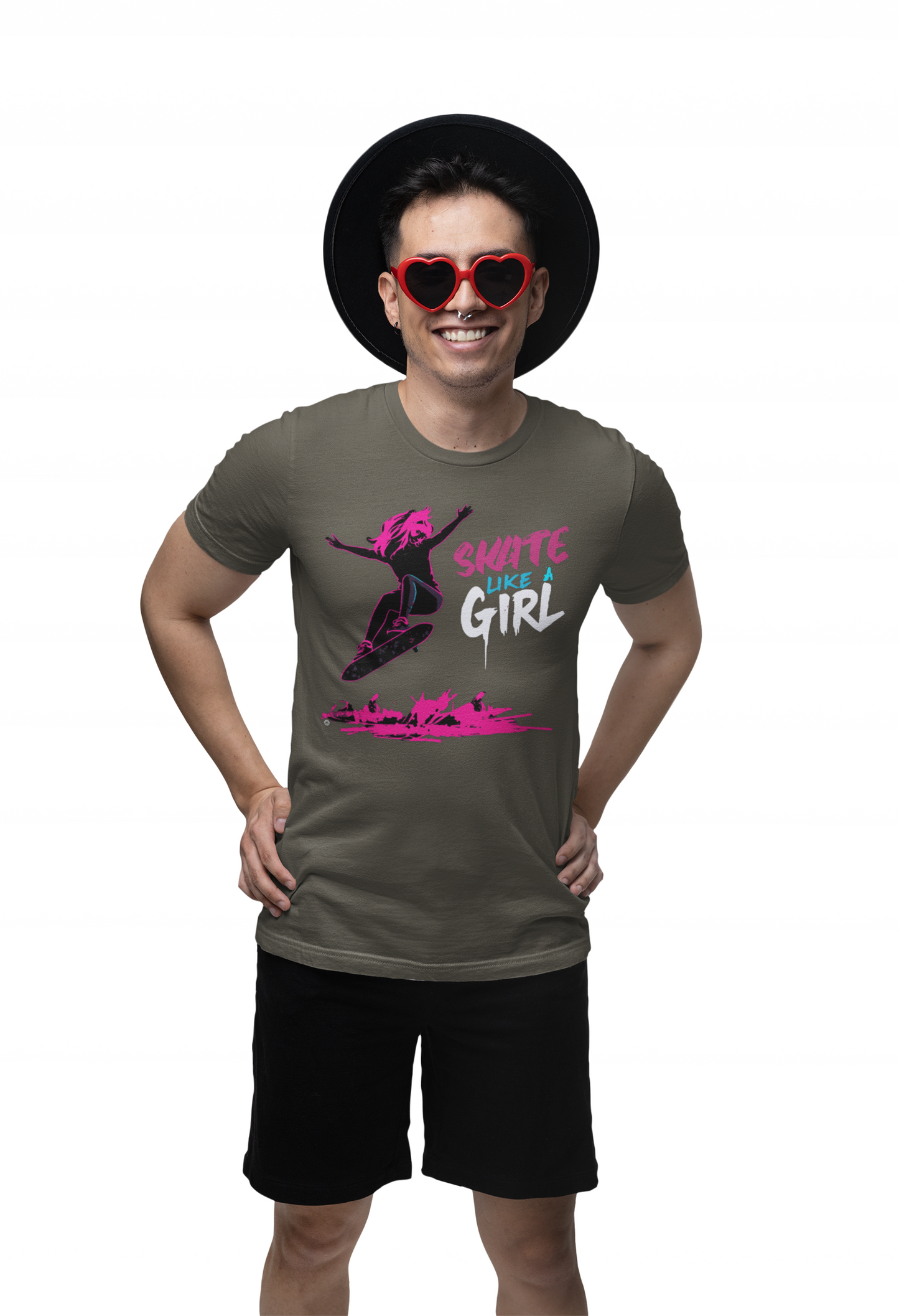 Skate Like A Girl Tee