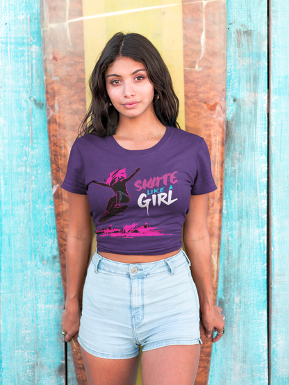 Skate Like A Girl Tee