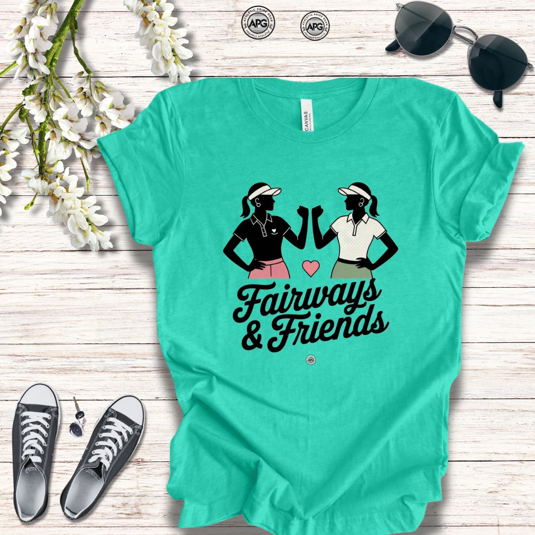 "Fairways & Friends" Golf Enthusiast Tee