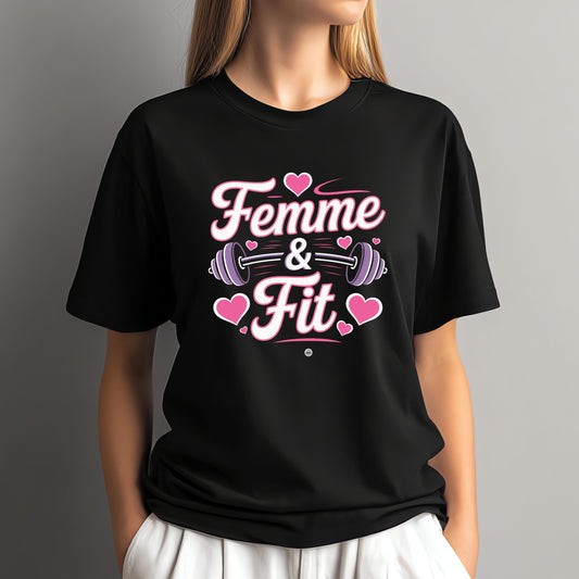 Femme & Fit Tee | Athletic Pride Gear