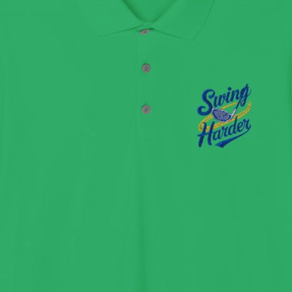 Swing Harder Golf Polo | Athletic Pride Gear
