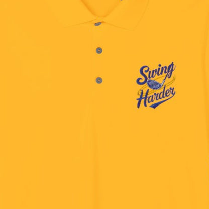 Swing Harder Golf Polo | Athletic Pride Gear