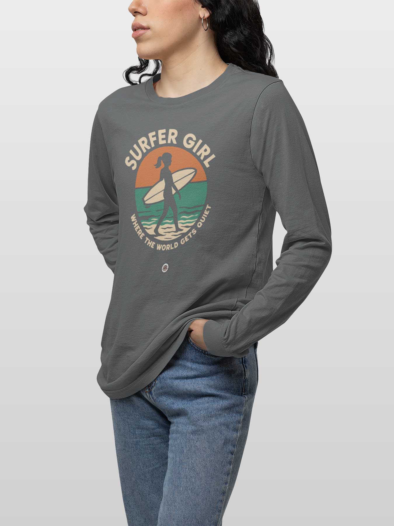 Surfer Girl Tee | Where the World Gets Quiet