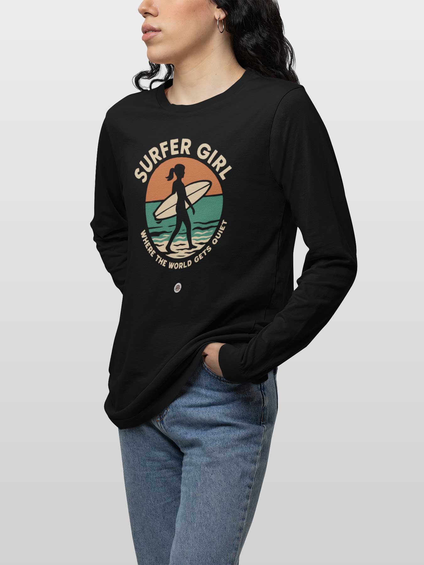 Surfer Girl Tee | Where the World Gets Quiet