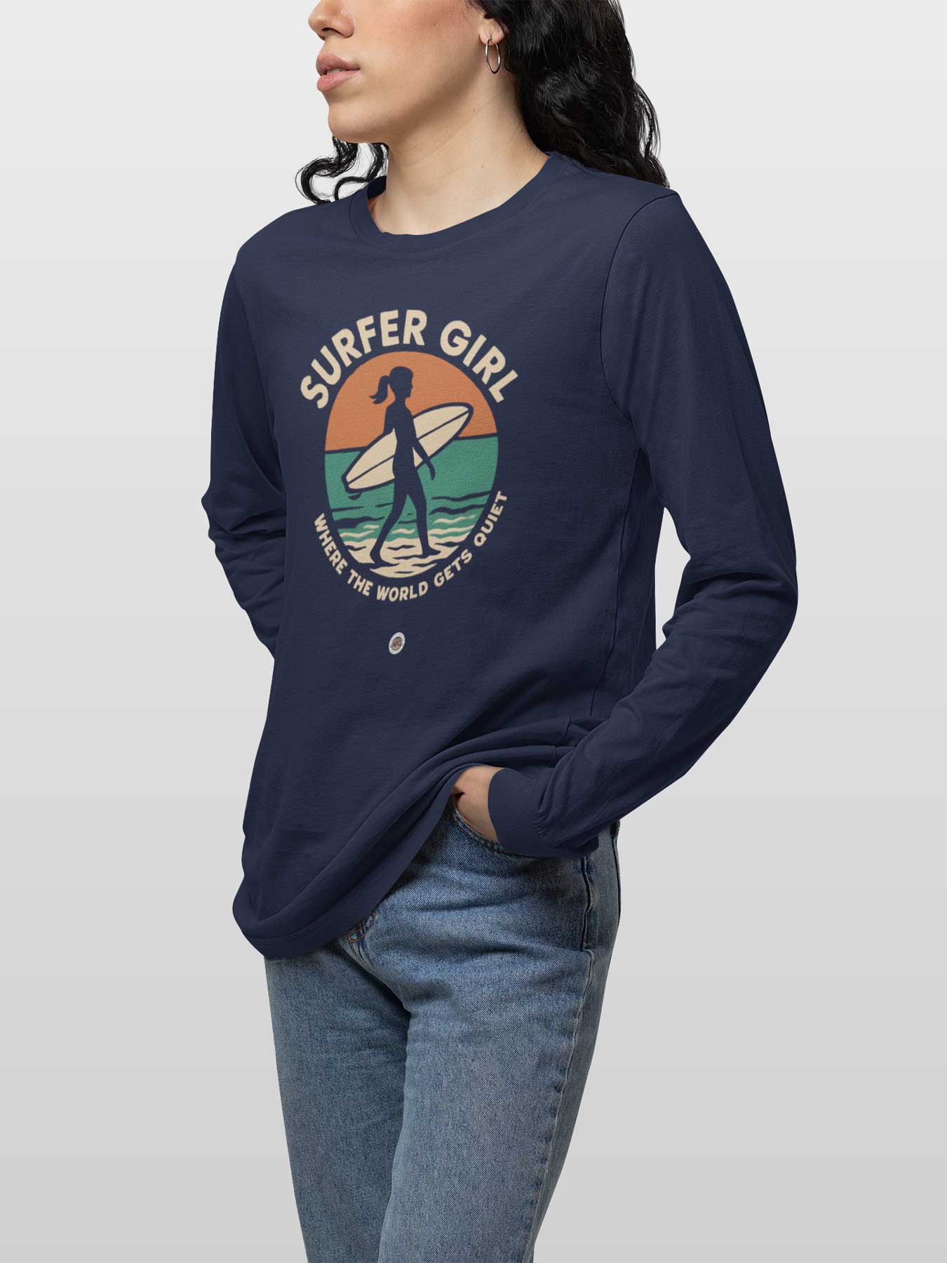 Surfer Girl Tee | Where the World Gets Quiet