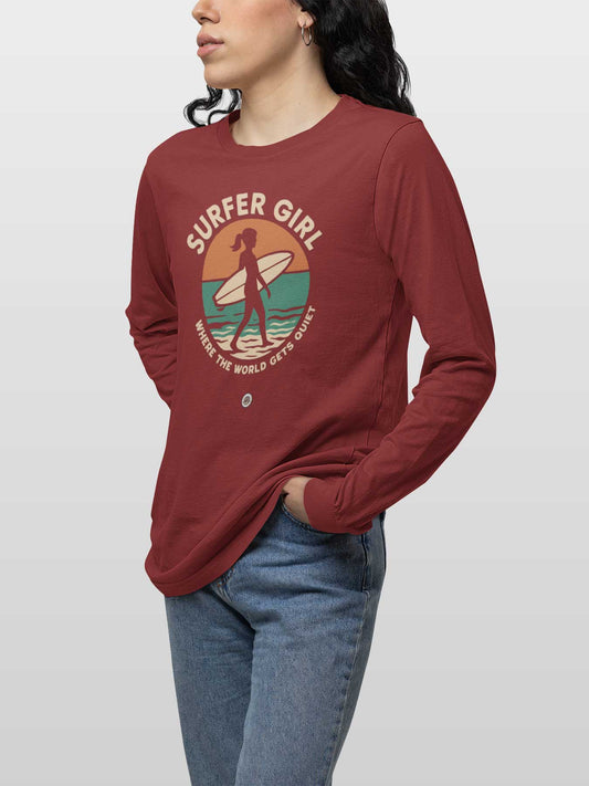 Surfer Girl Tee | Where the World Gets Quiet
