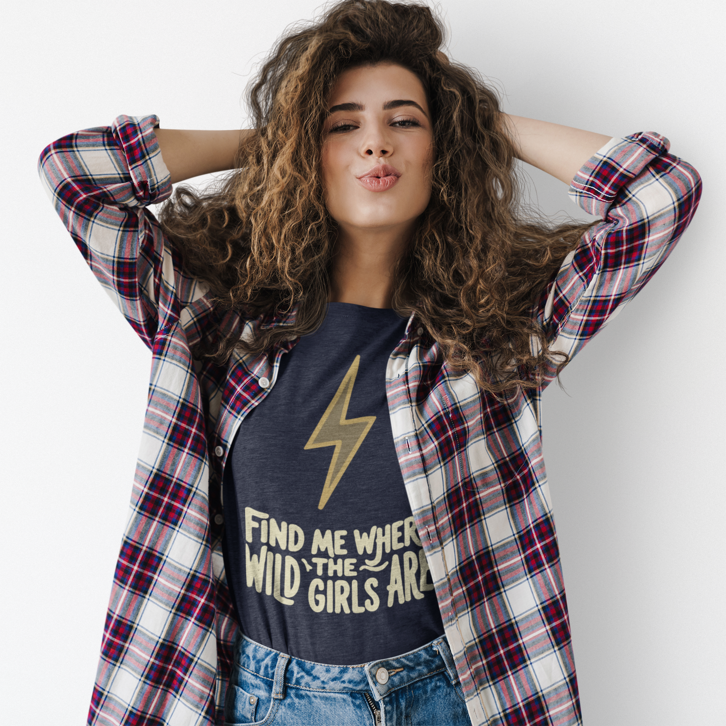 Lightning Bolt - Find Me Where the Wild Girls Are Tee
