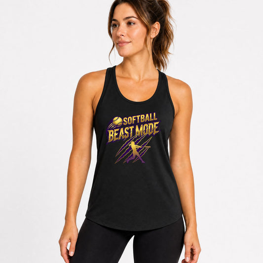 Softball Beast Mode Women’s Performance Tank