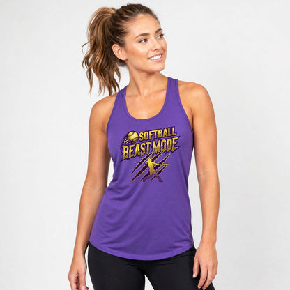 Softball Beast Mode Women’s Performance Tank