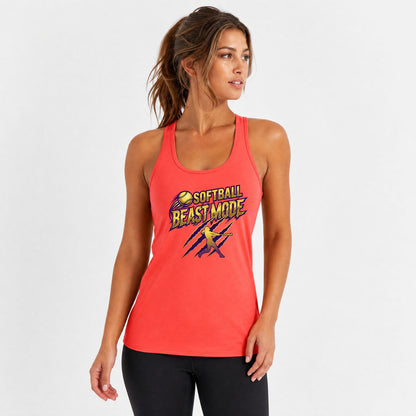 Softball Beast Mode Women’s Performance Tank