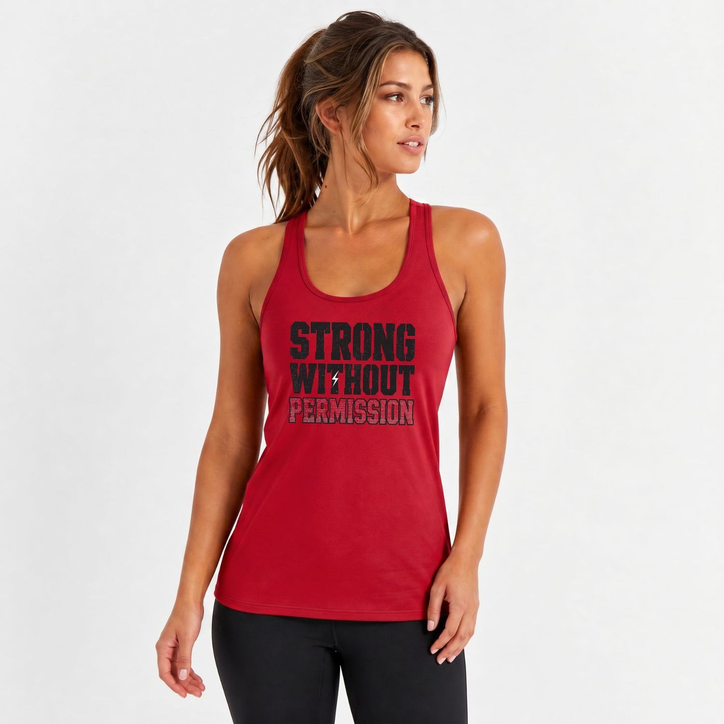 Strong Without Permission Women’s Performance Tank