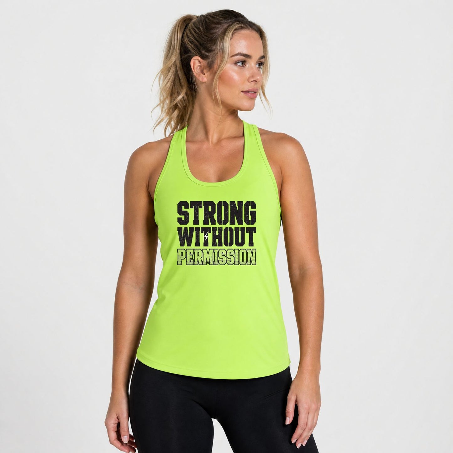 Strong Without Permission Women’s Performance Tank