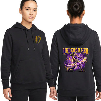 Unleash Her Softball Hitter Hoodie