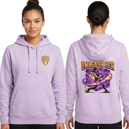 Unleash Her Softball Hitter Hoodie
