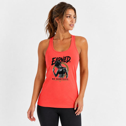Earned No Shortcuts Training Tank