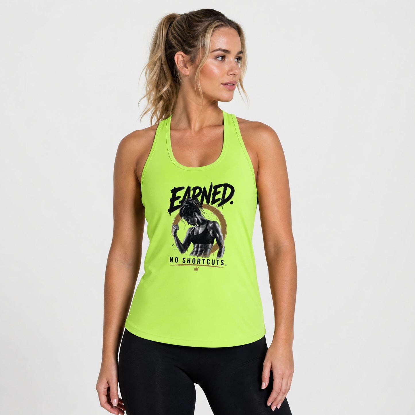 Earned No Shortcuts Training Tank