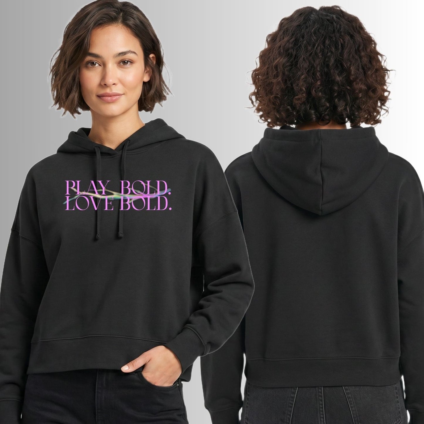 Play Bold Love Bold Mid-Length Hoodie