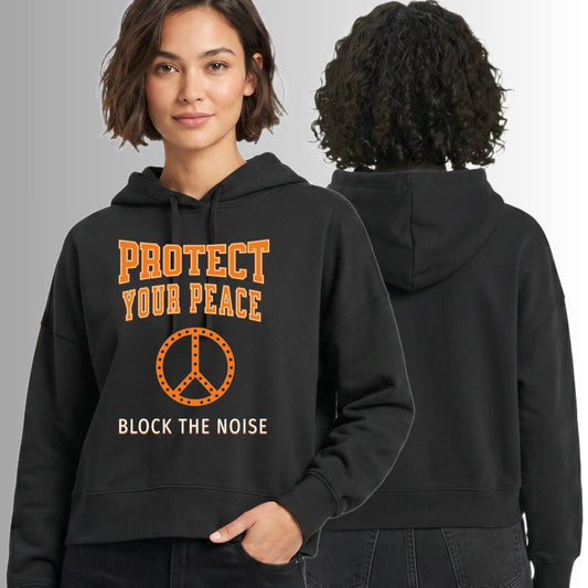 Protect your peace Mid-Length Hoodie