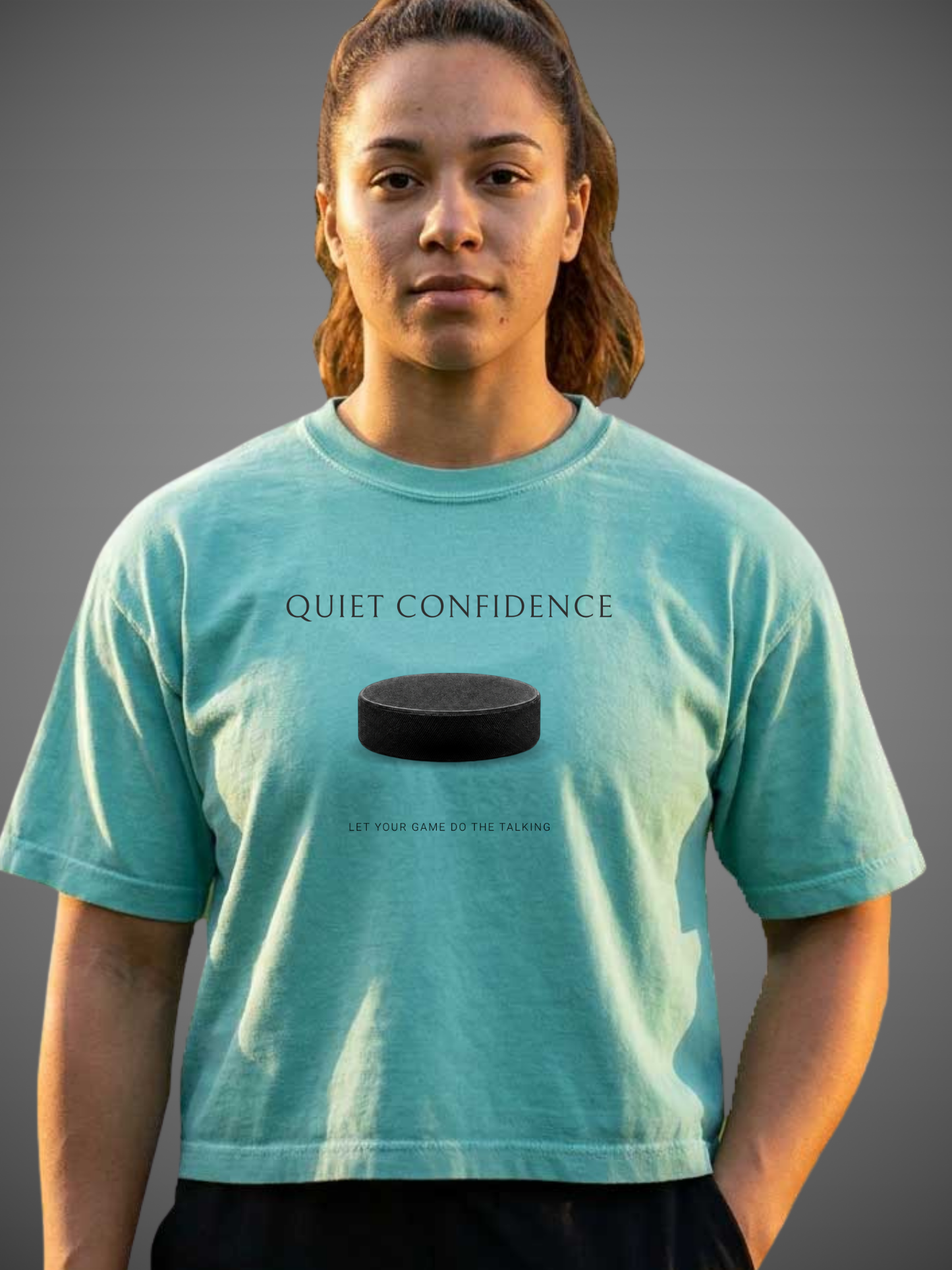 Quiet Confidence™ Hockey Women's Boxy Tee