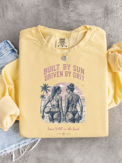 Built by Sun, Driven by Grit — Lightweight Volleyball Crewneck