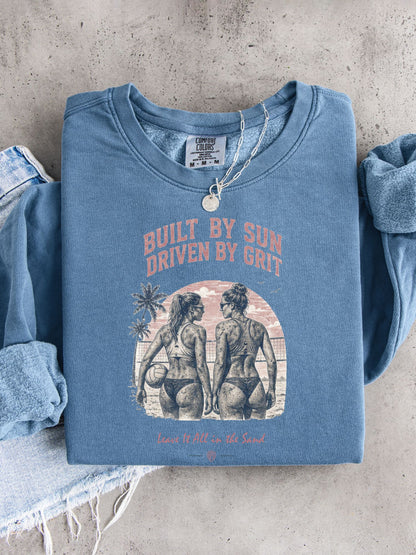 Built by Sun, Driven by Grit — Lightweight Volleyball Crewneck
