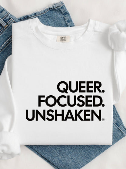 Queer Focused Unshaken - Unisex Heavyweight Sweatshirt