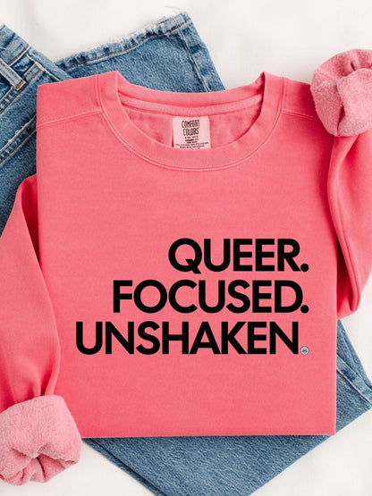 Queer Focused Unshaken - Unisex Heavyweight Sweatshirt