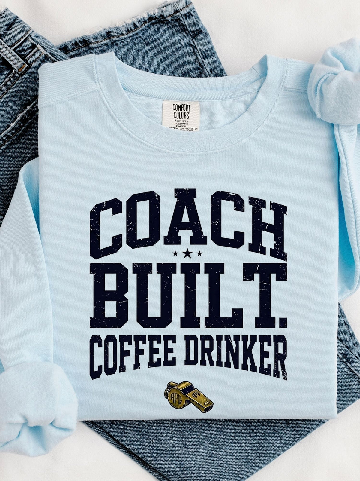 Coach Built Coffee Drinker Crewneck Sweatshirt