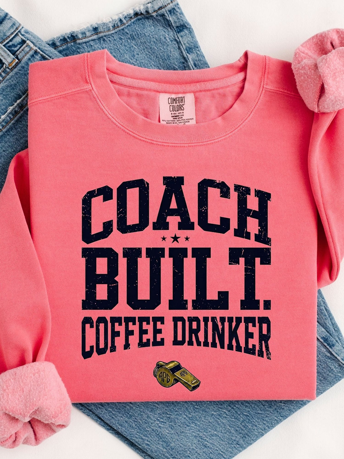 Coach Built Coffee Drinker Crewneck Sweatshirt