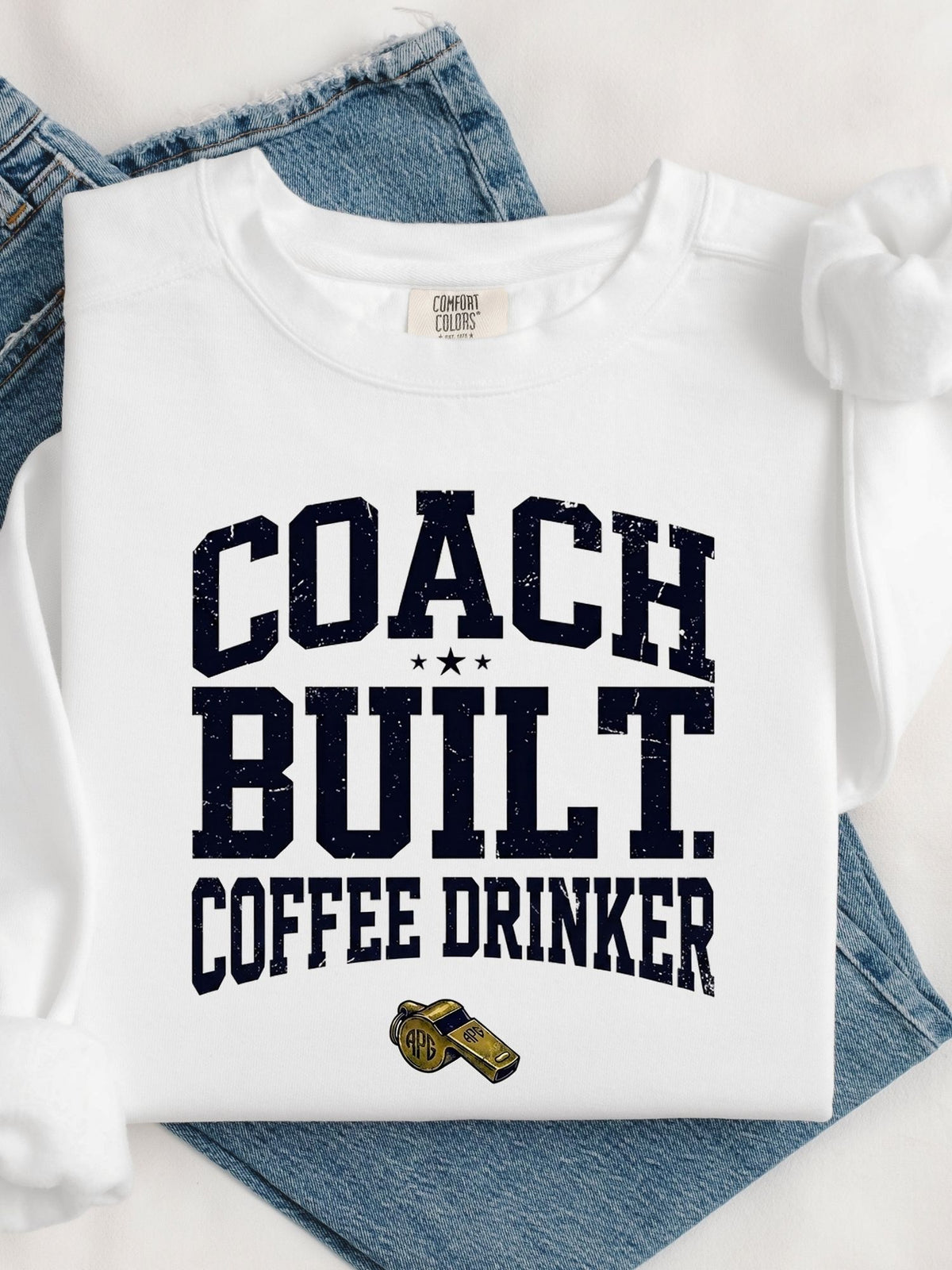 Coach Built Coffee Drinker Crewneck Sweatshirt
