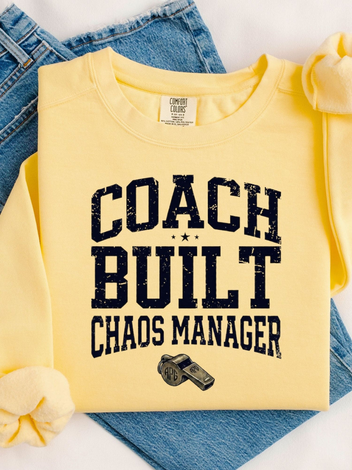 Coach Built Chaos Manager Crewneck Sweatshirt