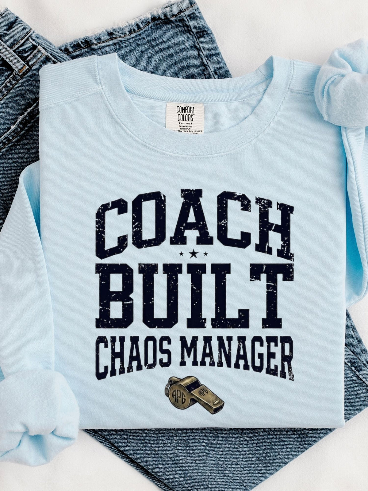 Coach Built Chaos Manager Crewneck Sweatshirt