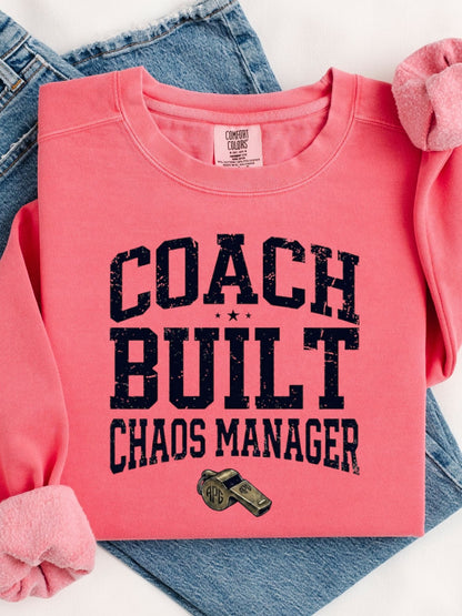 Coach Built Chaos Manager Crewneck Sweatshirt