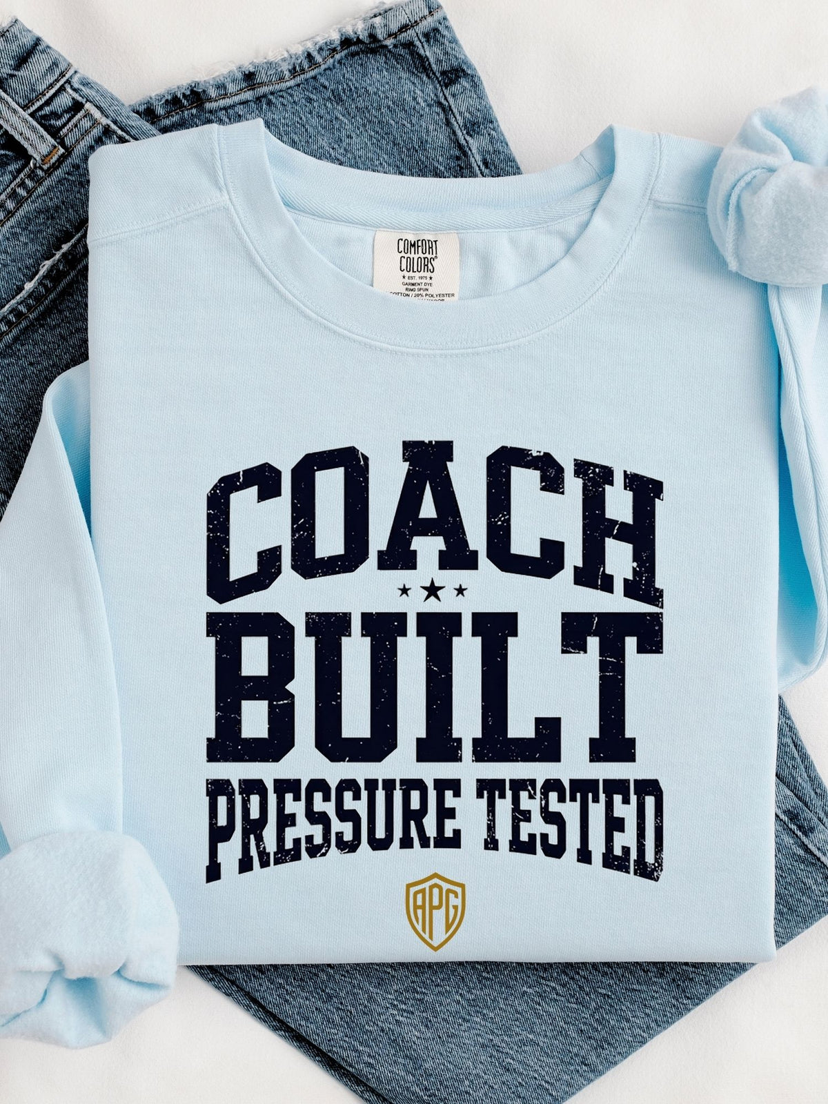 Coach Built Pressure Tested Crewneck Sweatshirt