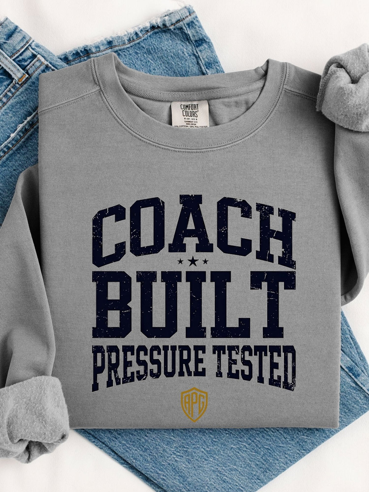 Coach Built Pressure Tested Crewneck Sweatshirt