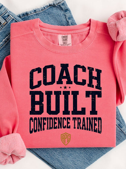 Coach Built Confidence Trained Crewneck Sweatshirt