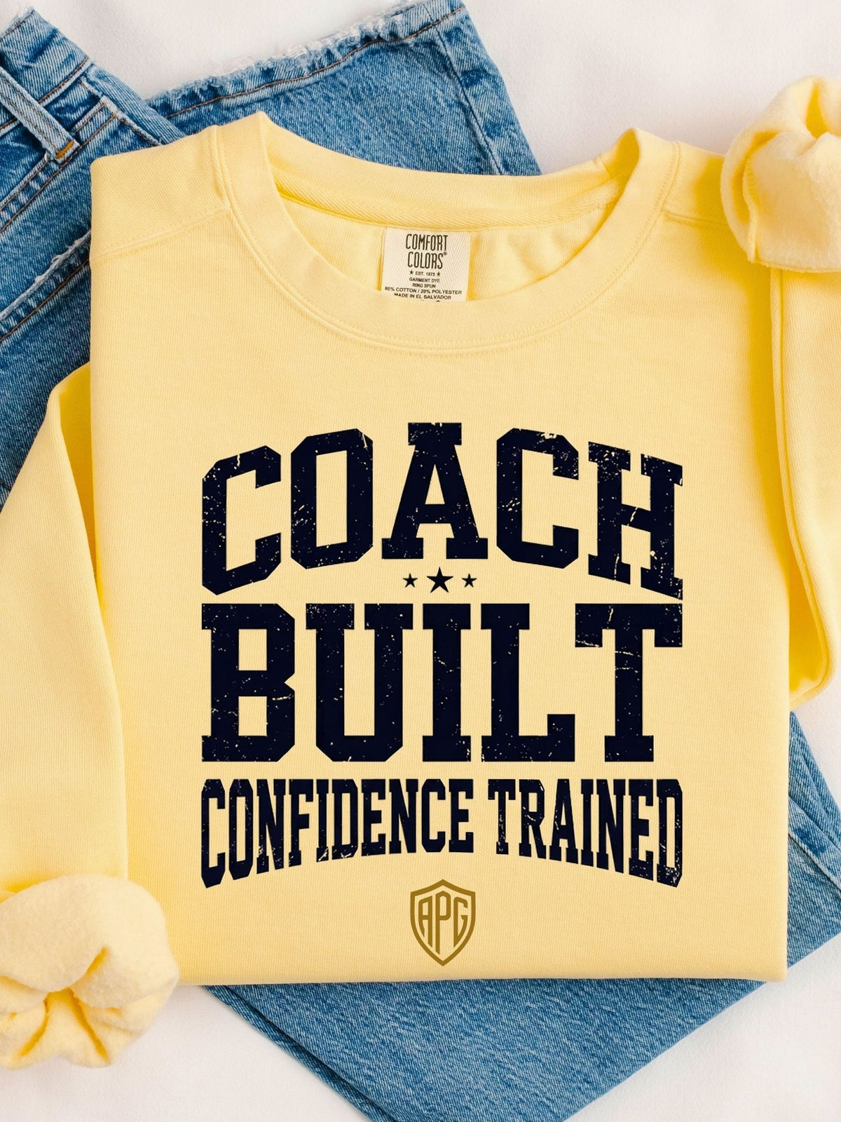 Coach Built Confidence Trained Crewneck Sweatshirt