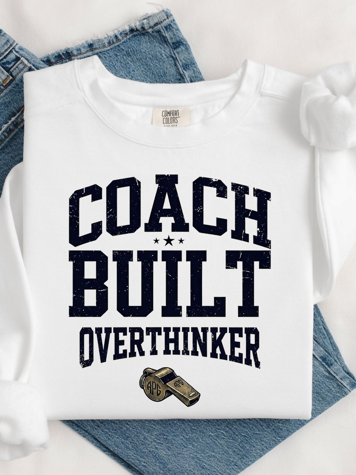 Coach Built Overthinker Crewneck Sweatshirt