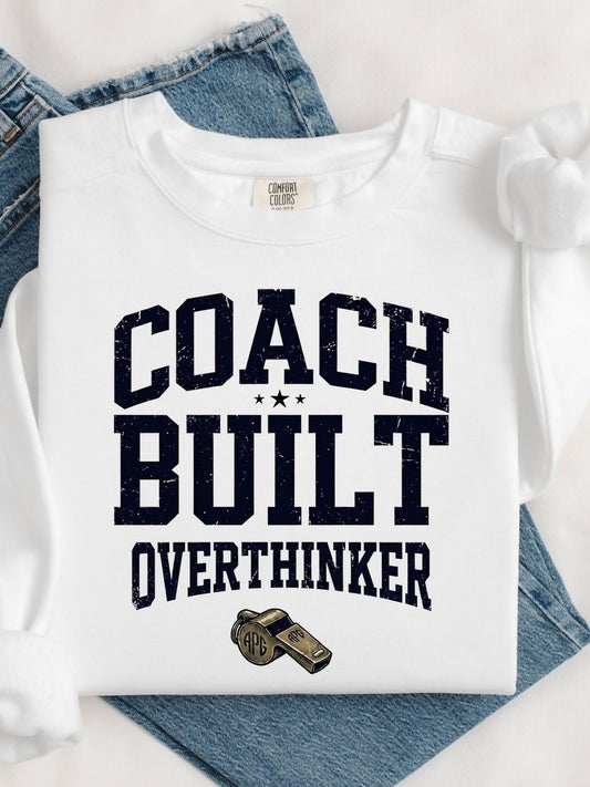 Coach Built Overthinker Crewneck Sweatshirt