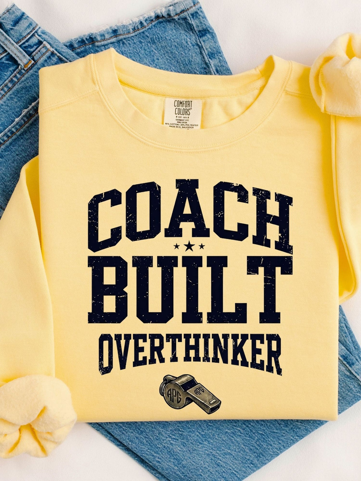 Coach Built Overthinker Crewneck Sweatshirt