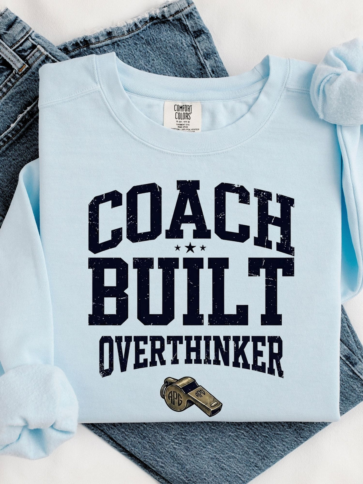 Coach Built Overthinker Crewneck Sweatshirt