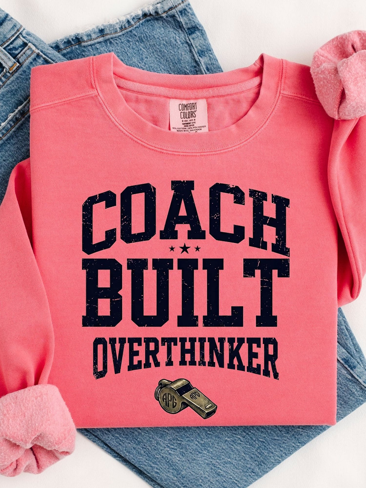 Coach Built Overthinker Crewneck Sweatshirt